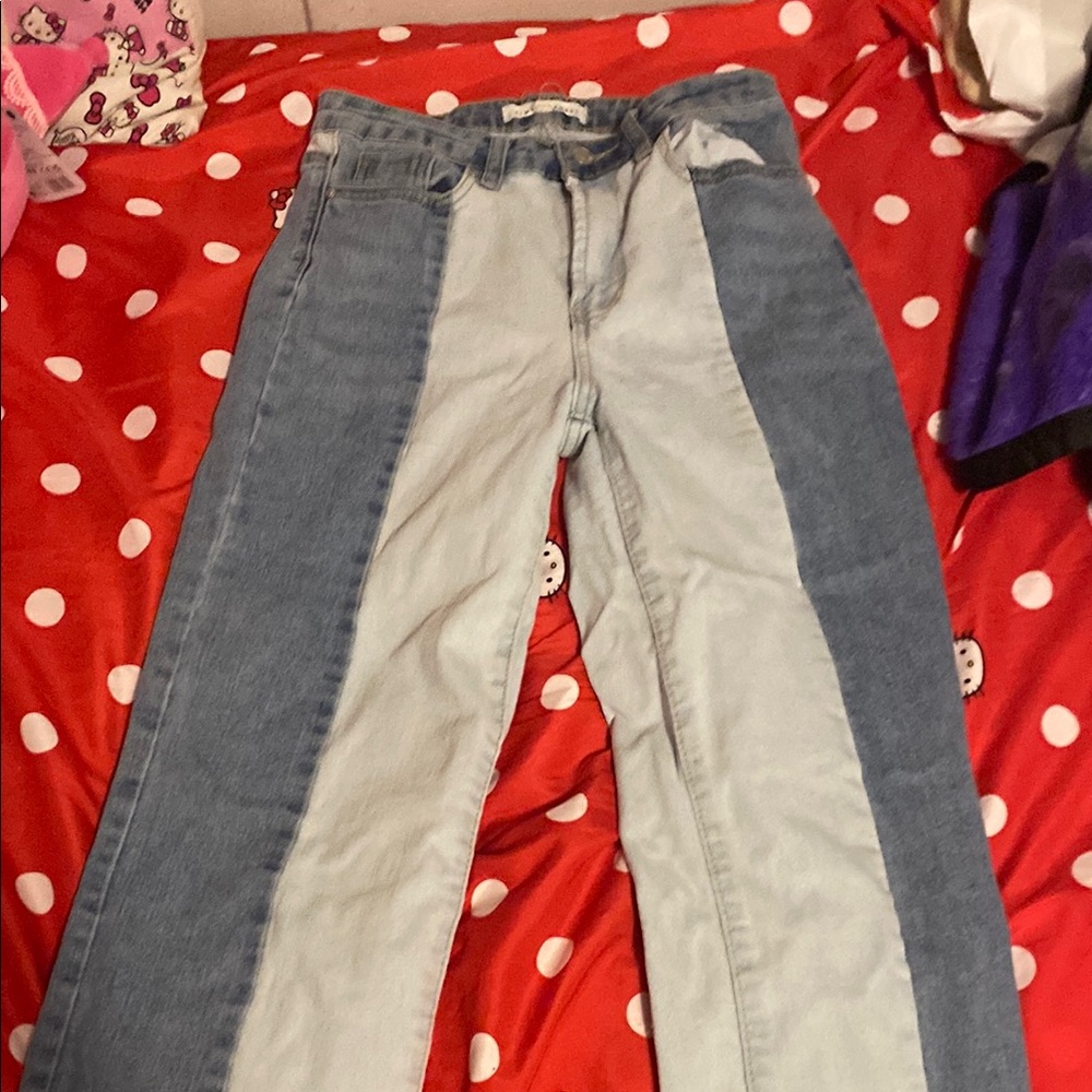 Almost Famous Blue Straight Leg Jeans